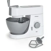 Abbildung von Casdon 63550 Kenwood Spielzeug Mixer für Kinder ab 3 Jahren, perfekt angehende Bäcker, die gerne echte Lebensmittel mischen, Grau, 26 x 15,5 19,5 cm