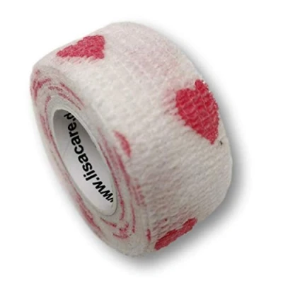 Abbildung von LisaCare Fingerpflaster 2,5cm x 4,5m 2er Herzen Weiß 2 St