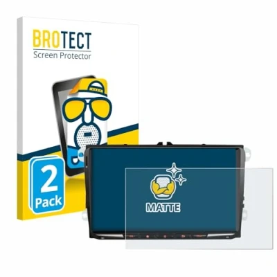 Abbildung von BROTECT Entspiegelungs Schutzfolie für Erisin ES8998V 9&quot; (2 Stück) Matte Displayschutz Folie, Anti Reflex, Fingerprint