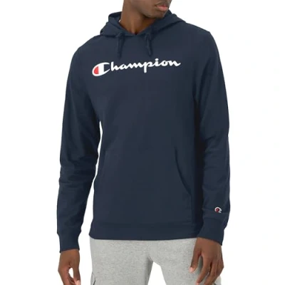 Abbildung von Champion Herren Middleweight Hoodie Kapuzenpullover, Navy, M EU