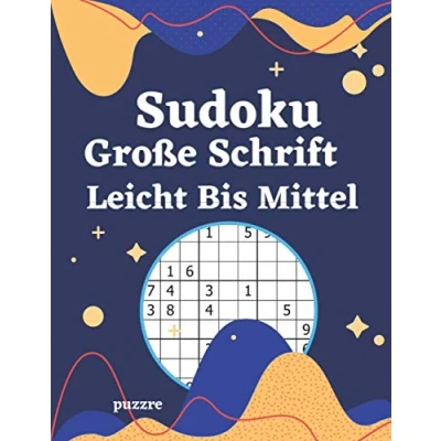 Abbildung von Sudoku Große Schrift Leicht Bis Mittel: Logikspiele und Denkspiele Buch Für Senioren