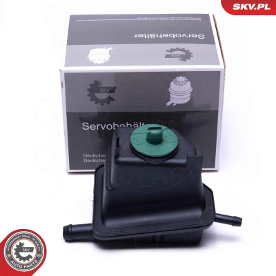 Abbildung von ESEN SKV 61SKV915 Ausgleichsbehälter, Hydrauliköl Servolenkung mit Abdeckung VOLKSWAGEN: Golf 4 Schrägheck, Variant, New Beetle Schrägheck