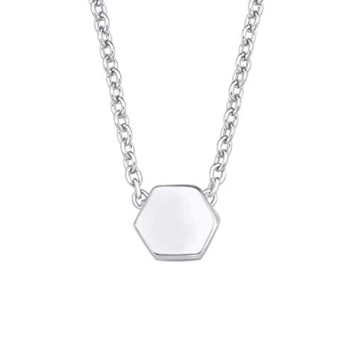 Abbildung von s.Oliver Kette mit Anhänger 925 Sterling Silber Damen Halsschmuck, 40+5 cm, Silber, Kommt in Schmuck Geschenk Box, 2017141