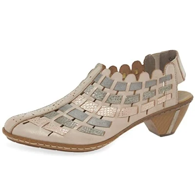 Abbildung von Rieker Damen Sommer Hochfrontpumps