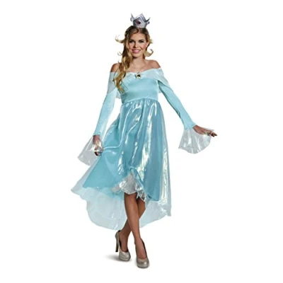 Abbildung von Disguise Damen Rosalina Deluxe Kostüm für Erwachsene, Blau, S