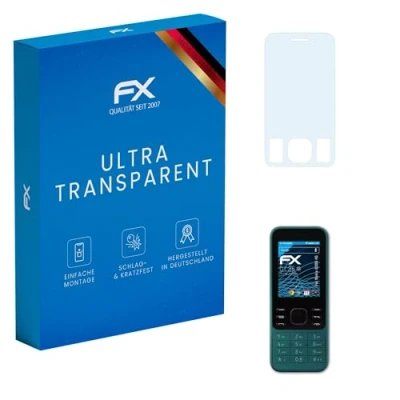 Abbildung von atFoliX Schutzfolie kompatibel mit Nokia 6300 4G Folie, ultraklare FX Displayschutzfolie (3X)