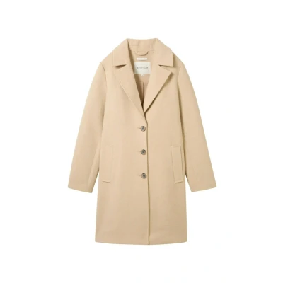 Abbildung von TOM Tailor Kurzmantel, Damen, Größe: Large, Soft ivory melange