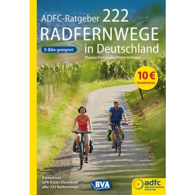 Abbildung von ADFC Ratgeber 222 Radfernwege in Deutschland (Die schönsten Radtouren und Deutschland)