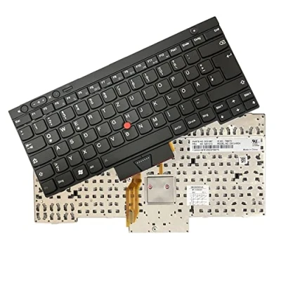 Abbildung von Gintai Ersatztaste Tastatur Deutsch Keyboard QWERTZ für Lenovo ThinkPad X230, X230 Tablet, T430, T430s, T530, W530, L430, L530 04X1213 04X1289 04X1327 04Y0502 04Y0577 04Y0614 NoBacklit