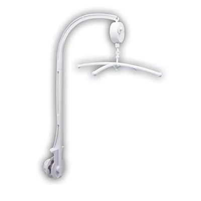 Abbildung von Niermann Standby 3491 Mobilehalter zum Schrauben, mit Spieluhr, weiß, 200 g