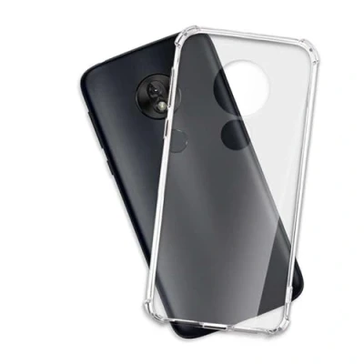 Abbildung von mtb more energy® Hülle Crystal Armor kompatibel mit Motorola Moto G7 Play (5.7&#039;&#039;) verstärkte Ecken Anti Shock Schutzhülle Case Cover Tasche