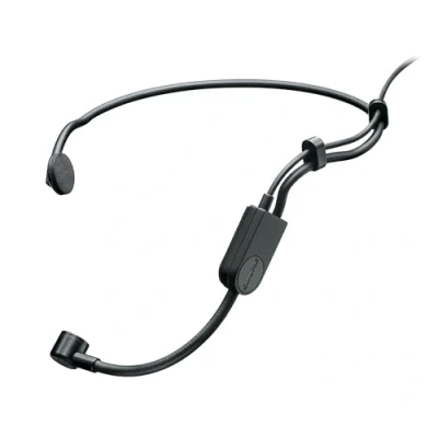 Abbildung von Shure PGA31 Headset Kondensatormikrofon mit Cardioid Polarmuster, flexibler Schwingelsäure, Schaumstoffwindscheibe und TA4F (TQG) zur Verwendung drahtlosen Systemen (PGA31 TQG)