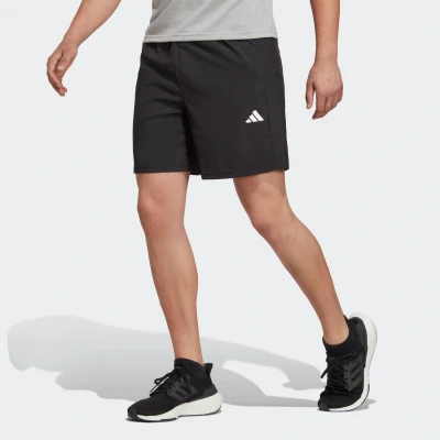 Abbildung von adidas Performance Essentials Woven kurze Sporthose Black white, Herren, Größe: 4XLx9&quot;, white