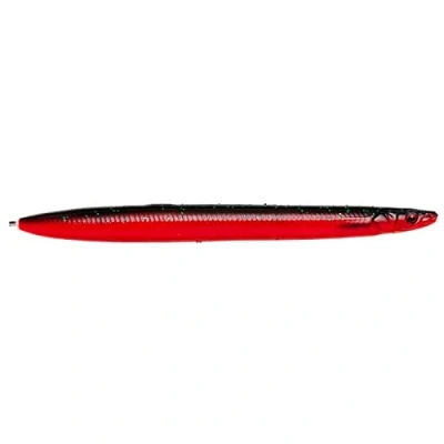 Abbildung von Savage Gear 3D Soft Line Thru Sandeel 12,5cm 20gr Red N Black (incl. rig materiaal) Gummifisch