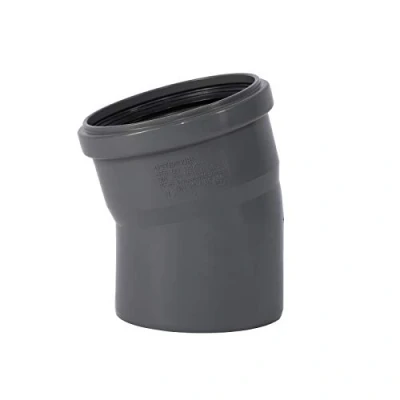 Abbildung von HT Safe bøjn. 110mm 15grHurtigere og nemmere montering med de nye patenterede tætningsringe bestående af 3 læber.