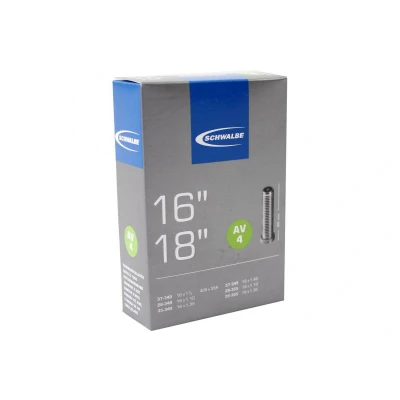 Abbildung von Schlauch Schwalbe AV4 16 18&quot; / 28/37 340/355 40mm Ventil
