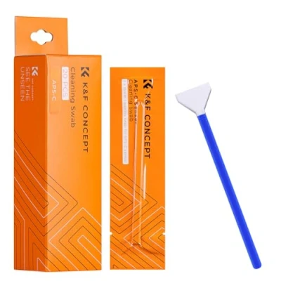 Abbildung von K&amp;F Concept Objektiv Reinigungsset Kamera Foto für DSLR Objektive Filter Handys mit Lenspen Reinigungspinsel Blasebalg Mikrofasertuch (APS C_16MM(20pcs))