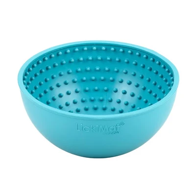 Abbildung von LickiMat Futterbehälter Wobble turquoise