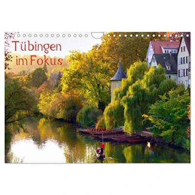 Abbildung von Tübingen im Fokus (Wandkalender 2025 DIN A4 quer), CALVENDO Monatskalender