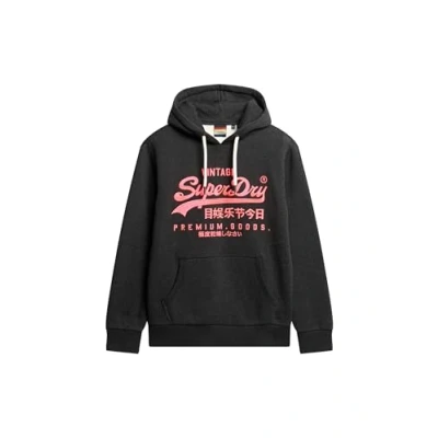 Abbildung von Superdry Kapuzenpullover, Herren, Größe: Large, Schwarz