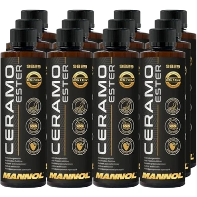 Abbildung von MANNOL 24 x300ml, 9829 Ceramo Ester Öl Additiv Verschleißschutz