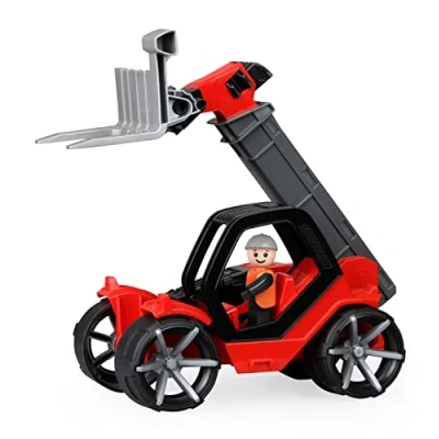 Abbildung von Lena® Spielzeug Radlader TRUXX² Teleskoplader, inklusive Spielfigur, Made in Europe