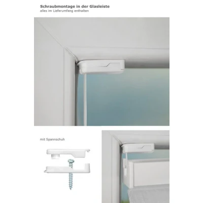 Abbildung von LYSEL® Plissee Crush Tageslicht, blickdicht, HxB 130x40cm