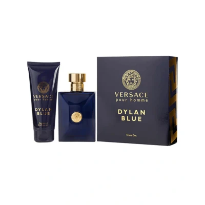 Abbildung von Versace Dylan Blue Pour Homme Gavesæt EDT 200 ml