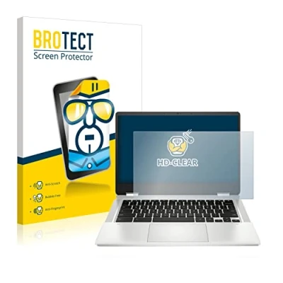 Abbildung von BROTECT Schutzfolie für HP Chromebook x360 14a ca0219ng Displayschutz Folie Ultra Klar