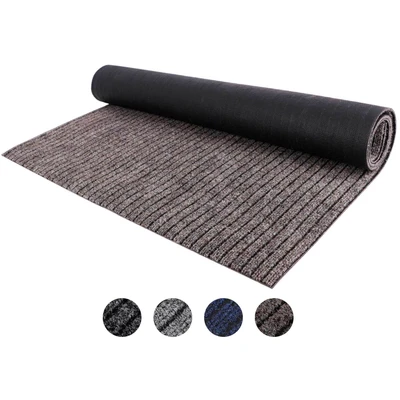Abbildung von Primaflor Sauberlauf Atlas, Beige, 2,00m x 2,50m, Rutschfester Schmutzfangläufer Meterware, Robuster Küchenläufer nach Maß, Zuschneidbarer Teppichläufer, Eingangsmatte für Flur &amp; Windfang