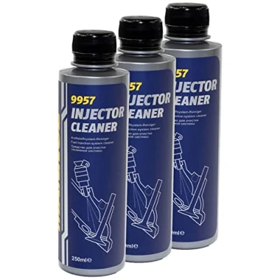Abbildung von Injektor Reiniger Reinigung Benzin Motor Injector Cleaner Kraftstoff Additiv MANNOL 3 X 250 ml