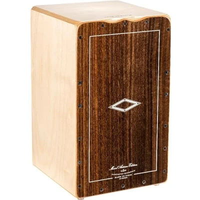 Abbildung von Meinl Percussion Artisan Cajon Instrument/Trommel für Erwachsene/Fortgeschrittene/Profis Brown Eucalyptus Frontplatte/Korpus aus Baltischer Birke Kein Bausatz Tango Line (AETLBE), Standard
