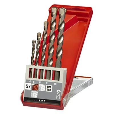 Abbildung von kwb Spiralbohrer Steinbohrer und Betonbohrer Set Werkzeug Box