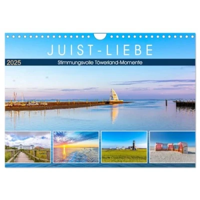 Abbildung von JUIST LIEBE (Wandkalender 2025 DIN A4 quer), CALVENDO Monatskalender