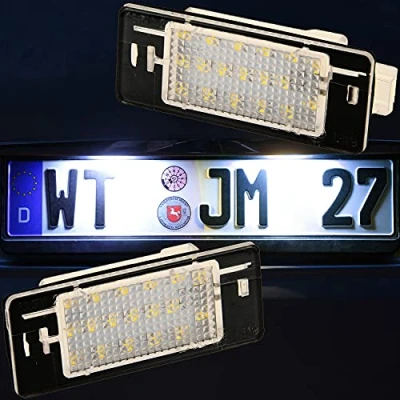 Abbildung von LED Kennzeichenbeleuchtung von Recambo passend für OPEL Vectra C Caravan BJ 2003 2008