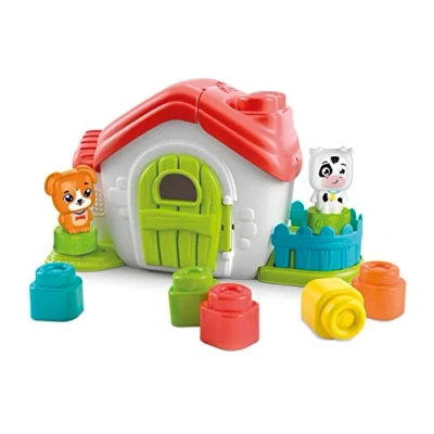 Abbildung von Clementoni® Spielbausteine Clemmy Soft, Sensorische Farm, Made in Europe