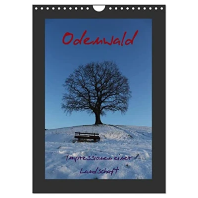 Abbildung von Odenwald Impressionen einer Landschaft (Wandkalender 2025 DIN A4 hoch), CALVENDO Monatskalender