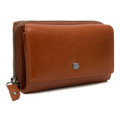 Abbildung von The Chesterfield Brand Salviano Schutz 13.5 CM Geldbörse, Damen, Größe: One Size, Cognac