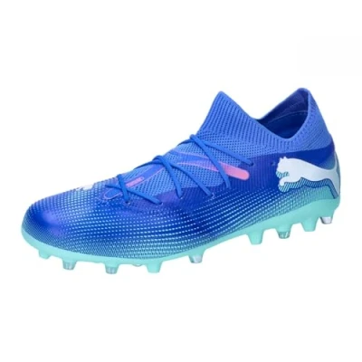 Abbildung von Puma Future 7 Match MG Fußballschuh Nocken, Herren, Größe: 43, Bluemazing/white/electric peppermint Schuhe