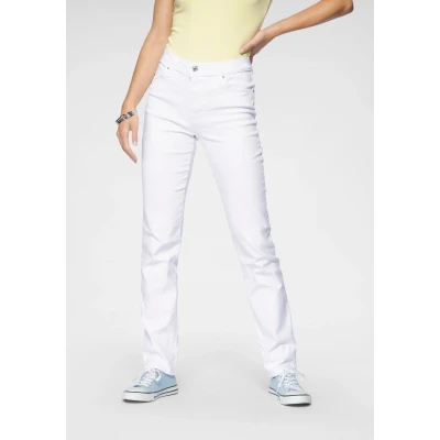 Abbildung von Levi&#039;s 724 HIGH RISE Jeans Slim Fit, Damen, Größe: 28x34, Western white