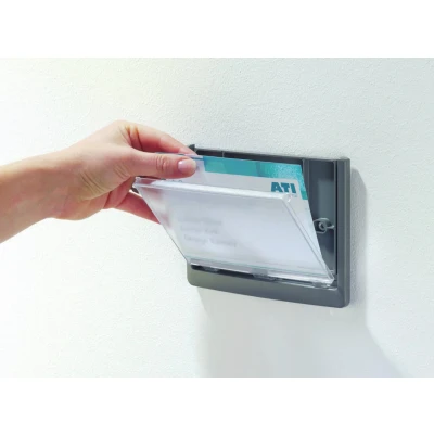 Abbildung von DURABLE Türschild 14,9 x 14,85 cm grafit