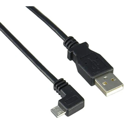 Abbildung von StarTech.com Micro USB Lade und Sync Kabel St/St Links gewinkelt 0,5m