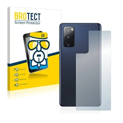 Abbildung von BROTECT Schutzglas für Samsung Galaxy S20 FE 5G (Rückseite) Schutzfolie Panzer Folie Glas [Extrem Kratzfest 9H, Anti Fingerprint, Ultra Transparent]