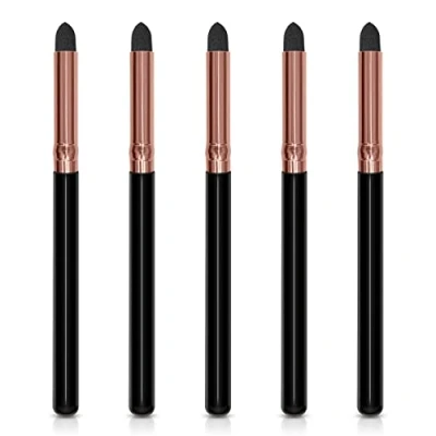Abbildung von UorPoto Eyeliner Smudge Brush Stick Set,5 Pcs Professional Sponge Blending Makeup Tool for Eyeshadow and Eyebrow reusable Applicator