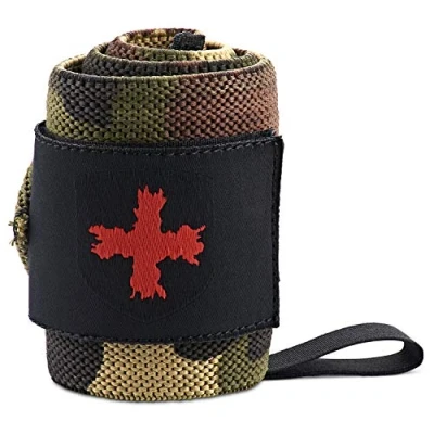 Abbildung von Harbinger Red Line Handgelenkbandagen, 45,7 cm, 1 Paar, Unisex Erwachsene, Wrist Wraps, Camouflage