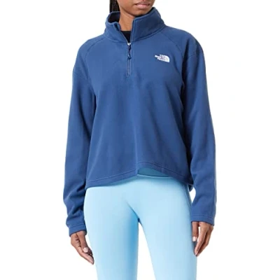 Abbildung von THE NORTH FACE Plus Glacier Crop Sweatshirt Shady Blue 1X