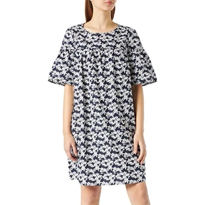 Abbildung von ESPRIT EDC by Damen 032CC1E314 Kleid, 402/NAVY 3, S