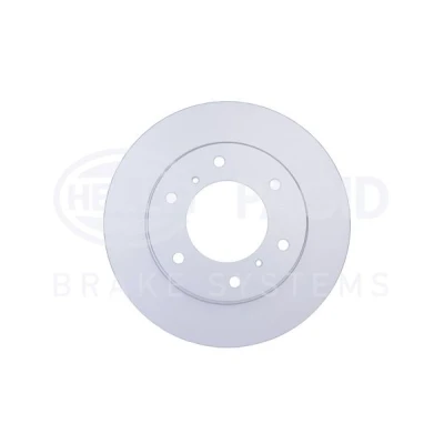 Abbildung von HELLA PRO 8DD 355 115 731 Bremsscheibe 294 28 06/08 139,7 innenbelüftet beschichtet ohne Radbefestigungsbolzen, Radnabe
