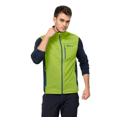 Abbildung von Jack Wolfskin Highest PEAK Weste, Herren, Größe: Large, Fresh green
