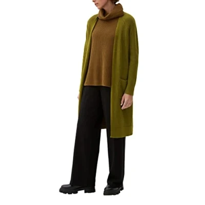 Abbildung von s.Oliver Strickjacke, Damen, Größe: 34, Olive